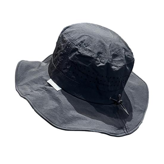 Outdoor Sun Protection Bucket Hat for Men Women Wide Brim Waterproof Quick-Dry Sun