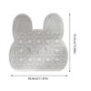 Back Scrubber For Shower Silicone Suction Cup Pad Silicone Foot Scrubber Back Washer For Shower For Massage Cleaning Men Women