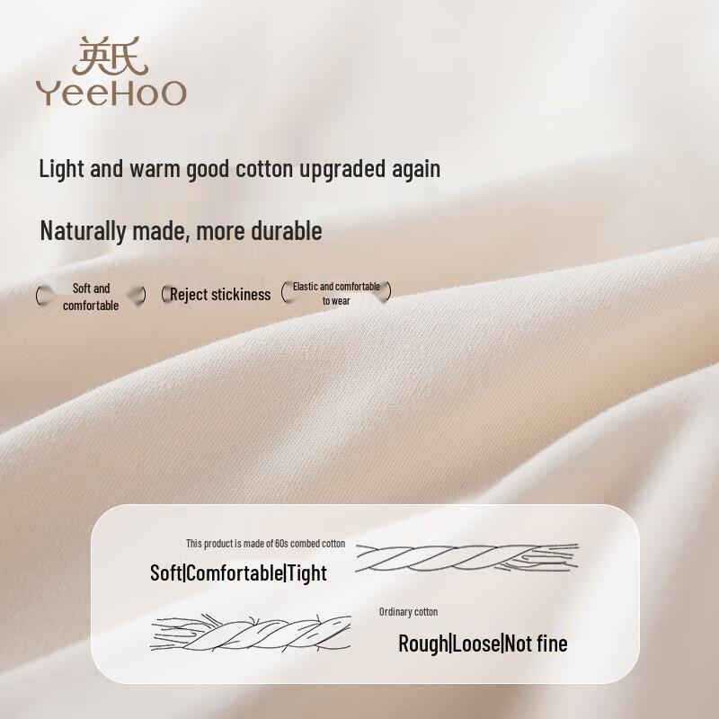 YEEHOO Unisex Thickened Cotton Thermal Underwear Set