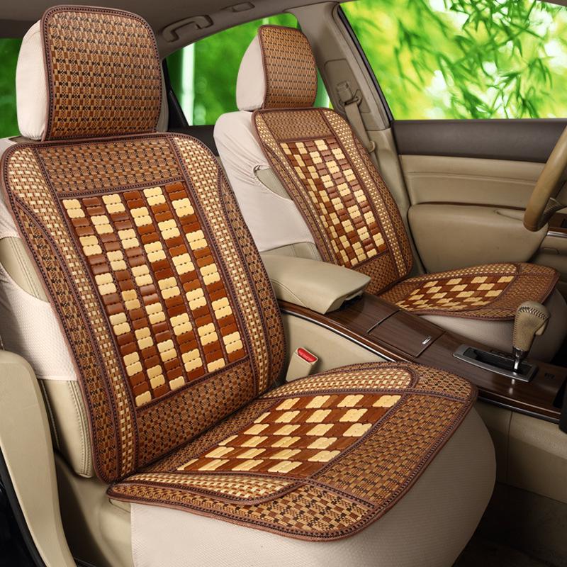 

Универсальная охлаждающая подушка на сиденье автомобиля из бамбукового шелка Rice Coffee Bamboo Slice