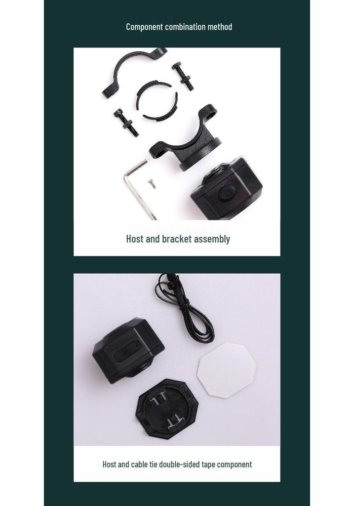 Intelligenter Diebstahlalarm für Fahrräder, Roller & Personal Transporter mit USB-Ladefunktion und Fahrzeugortung