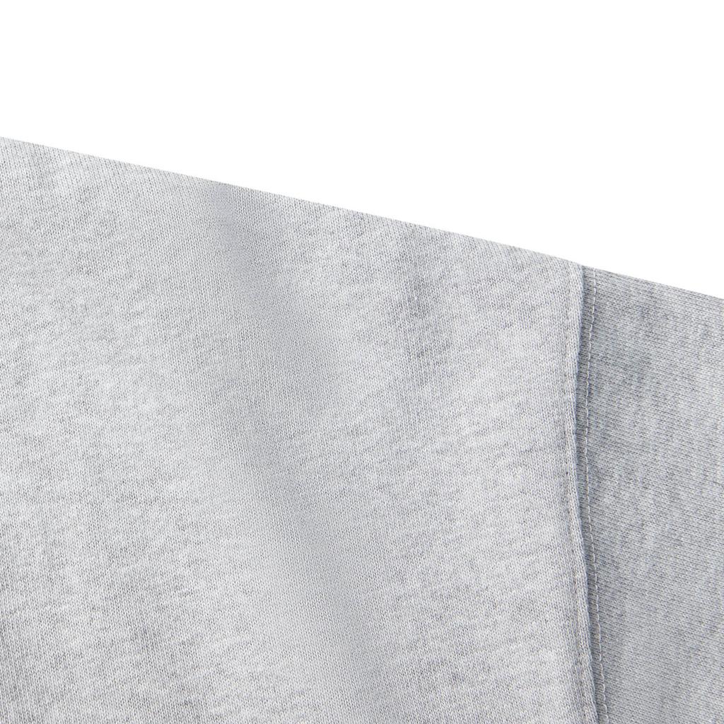 Li Ning Sports Lifestyle Series Casual Simple Round Neck Pullover Letter Loose Short Sleeve T-Shirt Unisex Tops Flower-Gray Light-Gray AHSV741-2