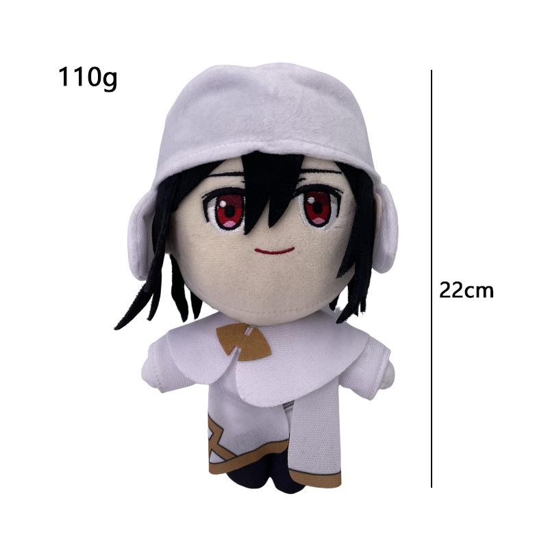 New Anime Bungou Stray Dogs Plush Doll Toy Osamu Dazai Nakahara Chuya Cute Soft Stuffed Pillow Kids Gift