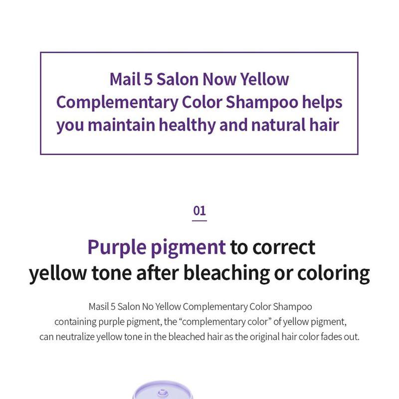 MASIL - 5 Salon No Yellow Shampoo Jumbo