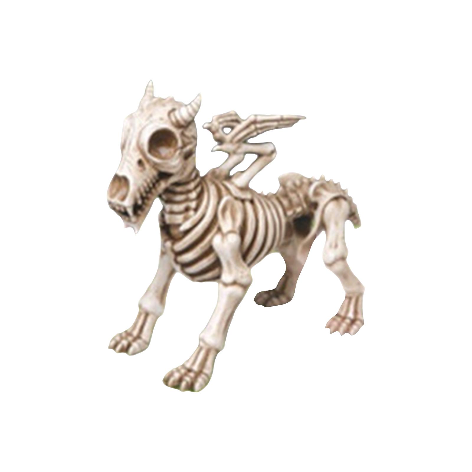 

Halloween Skeleton Dwarf Dog Skeleton Ornament One Size