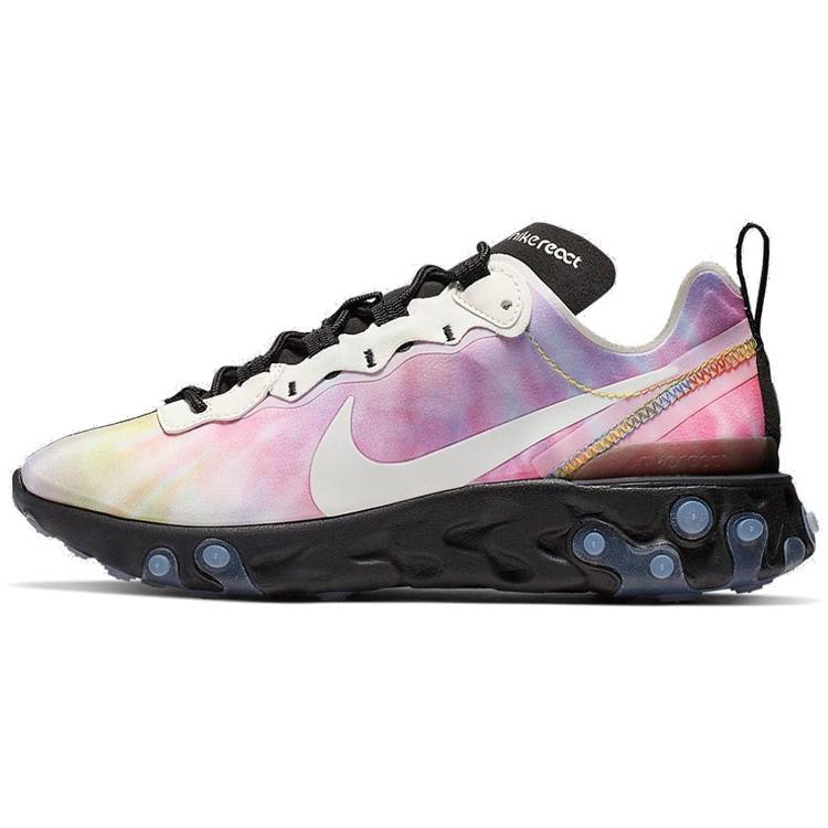 

Новые женские кроссовки Nike React Element 55 Tie Dye CJ6896-901 36