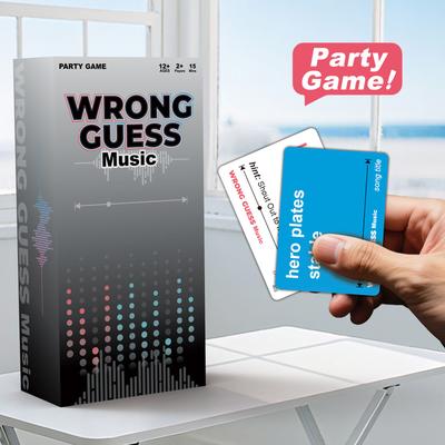 Song Or Artist Card Game | Perfect For Family Gatherings, Karaoke Nights | Fun Music Game For Teens And Adults, Perfect For Groups