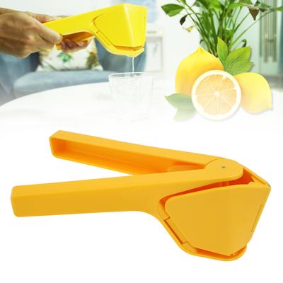 Spremiagrumi Manuale Pieghevole Giallo Spremiagrumi Portatile a Mano per Spremere Succo di Limone Arancia