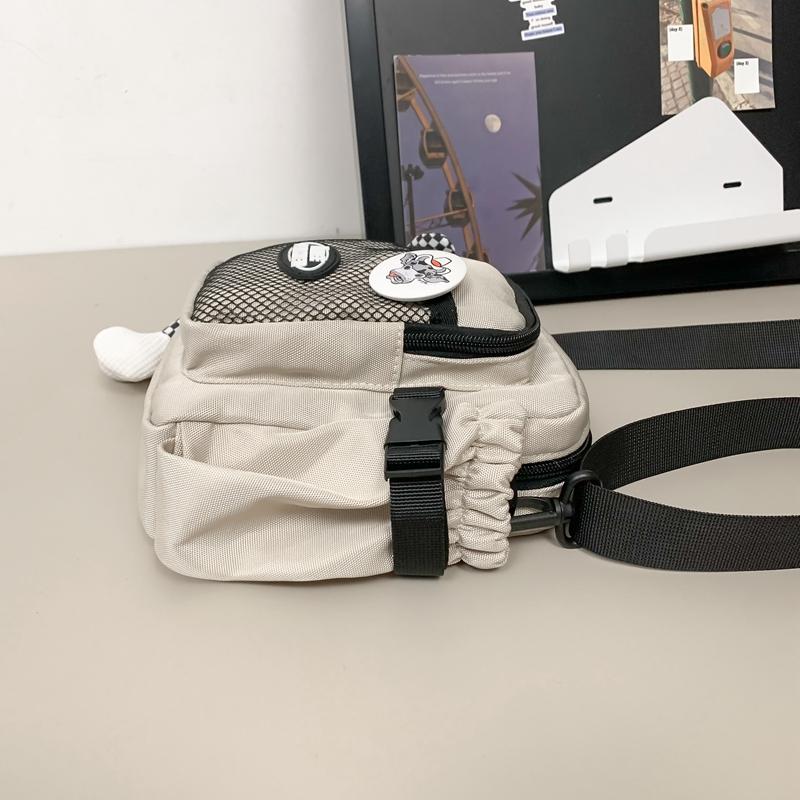 Herren Umhängetasche Mini Kleine Tasche Handytasche Kleine Quadratische Tasche Mehrschichtige Tasche