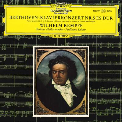 Δίσκος LP WILHELM KEMPFF, BERLINER PHILHARMON - Ludwig Van Beethoven, Klavierkonzer 138777 Deutsche Grammo Γερμανία Κλασική Μεταχειρισμένος