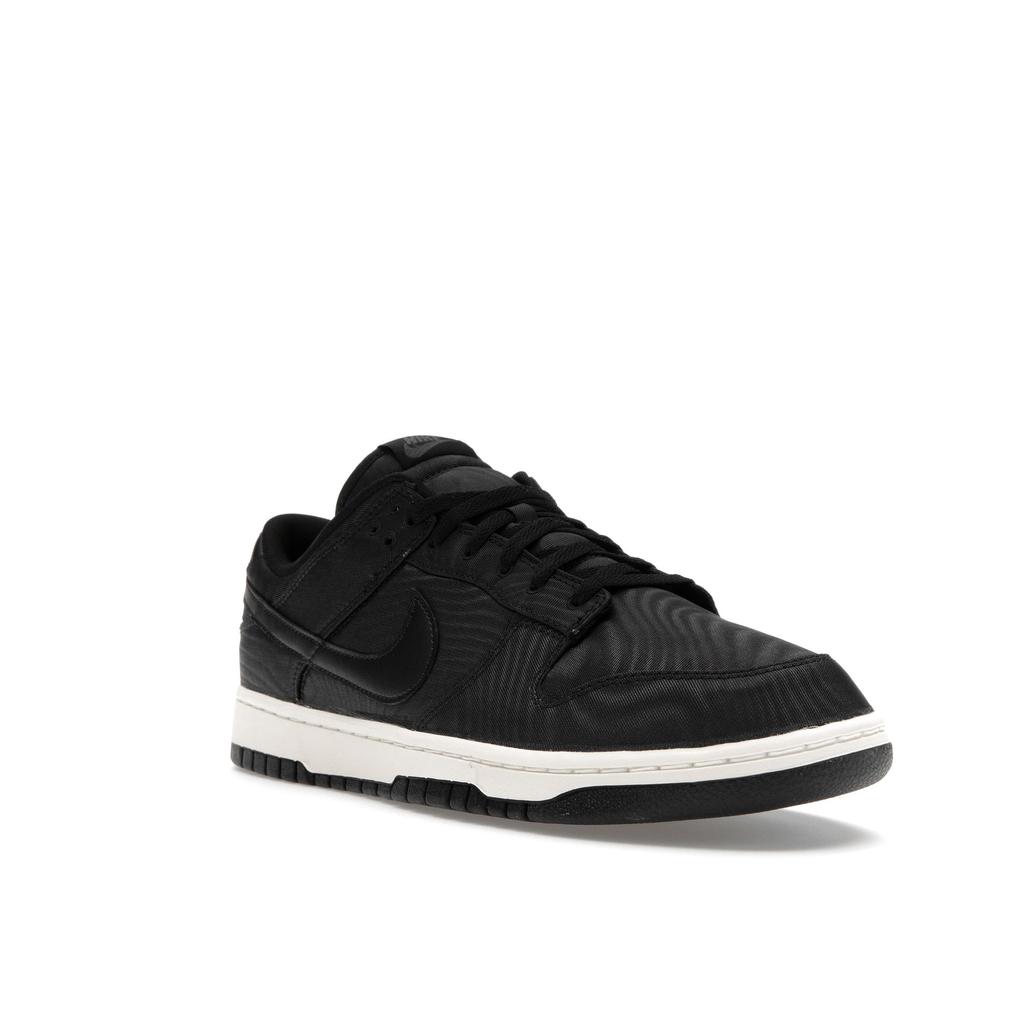 Cheap Nike Dunk Low Black Canvas Unisex Sneakers White DV7211-001  