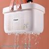 Handheld Bathroom Toiletries Basket - Large Capacity for Men's and Women's Bath Essentials