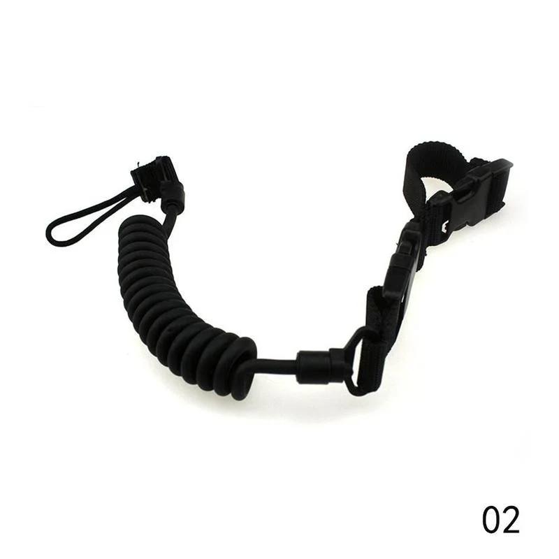 3 Color Fishing Rope Strings Black Retractable Plastic Spiral Rope Safety Rope Fishing Line Fishing Equipment