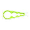 Multi-Functional Four-in-One Can Opener Anti-Slip Cap Twister Beverage Bottle Opener with Four Positions 3 Colors can opener