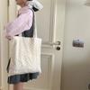Mesh Hollowed Women's Daisy Vest Bag Large Capacity Girls Shoulder Bags Travel Tote Shopping Bag Summer Flower Female Handbags