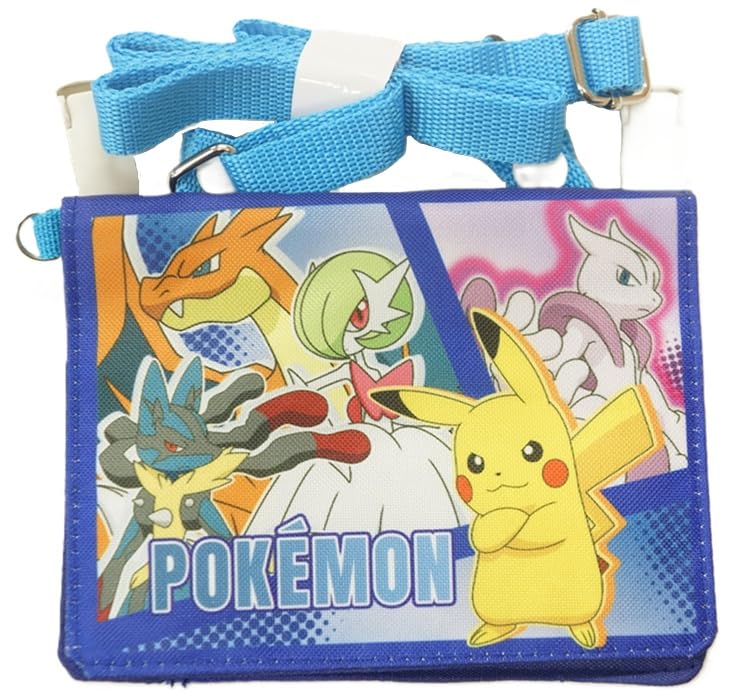 Sun Art Mini Wallet with Shoulder Pokmon Strap Navy PM-4601-NVY 4160₽