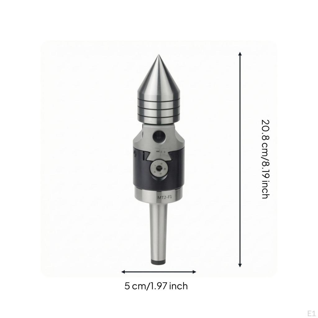 Lathe Centering Tool Machined Metal Rotating Circular Grooves
