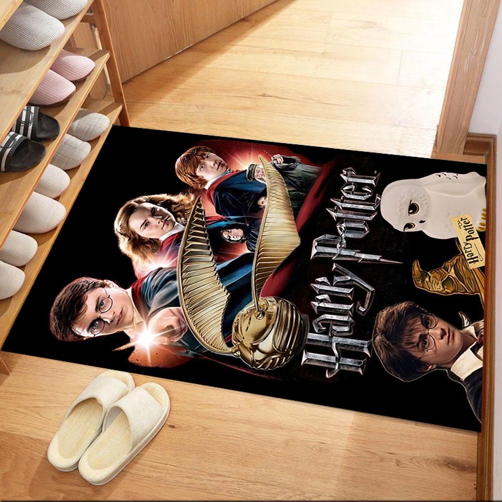 Harry Potter Adventure Square rugs are a great choice for living rooms, bedrooms, home décor, and as gifts.