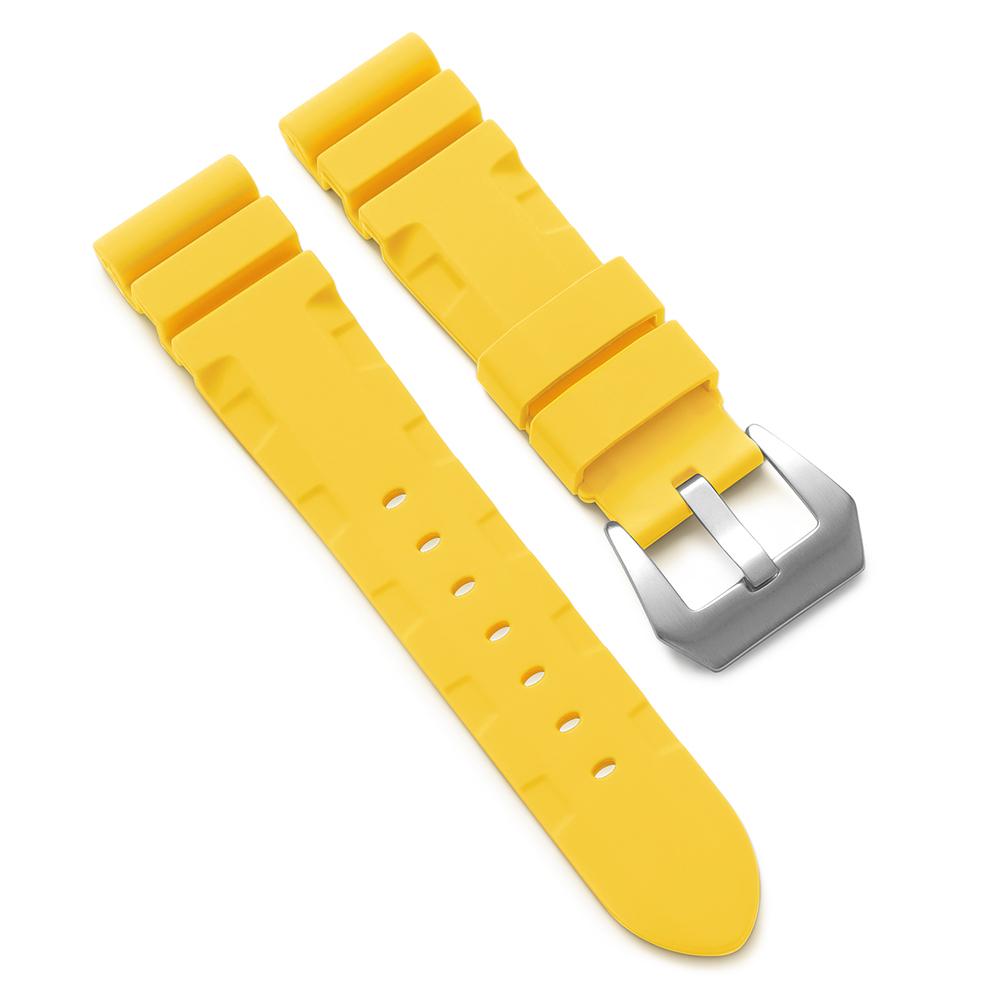 

For Panerai Silicone Strap 22mm 24mm 26mm Rubber Waterproof Band for SUBMERSIBLE PAM441 351 111 Bracelet Soft Sport Wristband 24mm