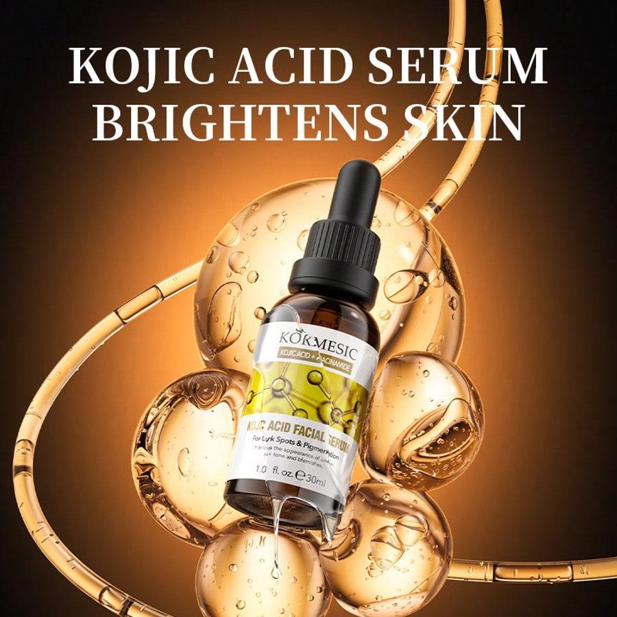 1PC Kojic Acid Essence, Facial Hydrating And Moisturizing Essence,Brightrn Skin Tone,Facial Care For