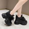 Fashion 10CM Sneakers Women High Platform Shoes Breathable Sports Trainers Casual Thick Bottom Mesh Chunky Sneakers Women Zapatos Mujer