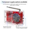 DIY FM Radio Electronic Kit 87-108MHZ Adjustable IC RDA5807 with LED Digital Display DIY Soldering Kit 3W Speaker Dual Power
