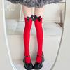 Red Butterfly Absolutely Thigh Socks Cross-Border Domestic Sales Velvet Stockings Women'S Japanese Cute Knee Socks