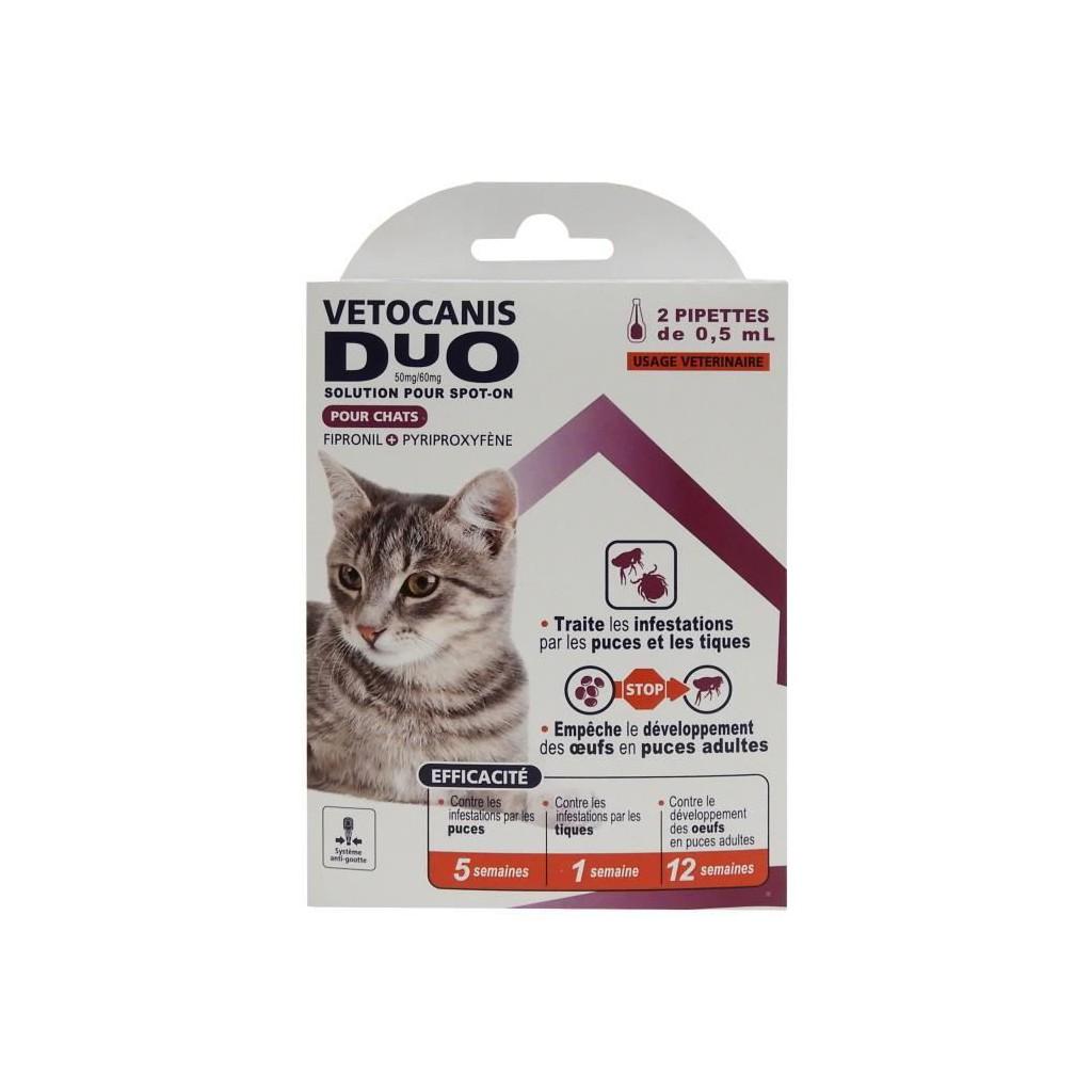 Cumpără VETOCANIS Pipete Duo cu purici și anti-căpușă - 2 pipete