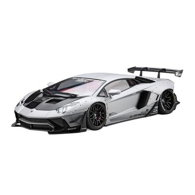 Aoshima 1/24 Liberty Walk No.19 LB Works Lamborghini Aventador Limited Edition Ver.1 Plastic Model (Red, Blue, White)