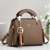 New PU Leather Handbags Structured High-end Ladies Handbag Multi-Compartment Vintage Tote Bag Gift