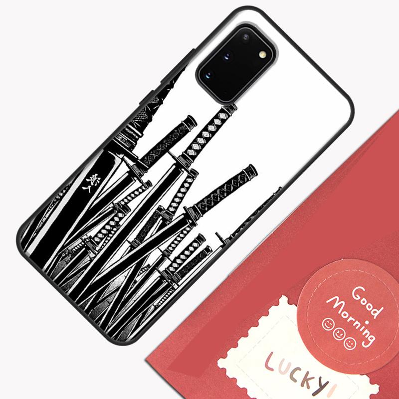 Japan Samurai Ninja Ronin Phone Case For Samsung Galaxy S25 S26 Ultra S20 S21 S22 S23 S24 Plus S9 S10 S25 FE Cover Shell