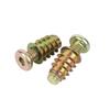 Flat Head Hex Socket Screws & Pre-embedded Nut Set for Wooden Bed Connectors