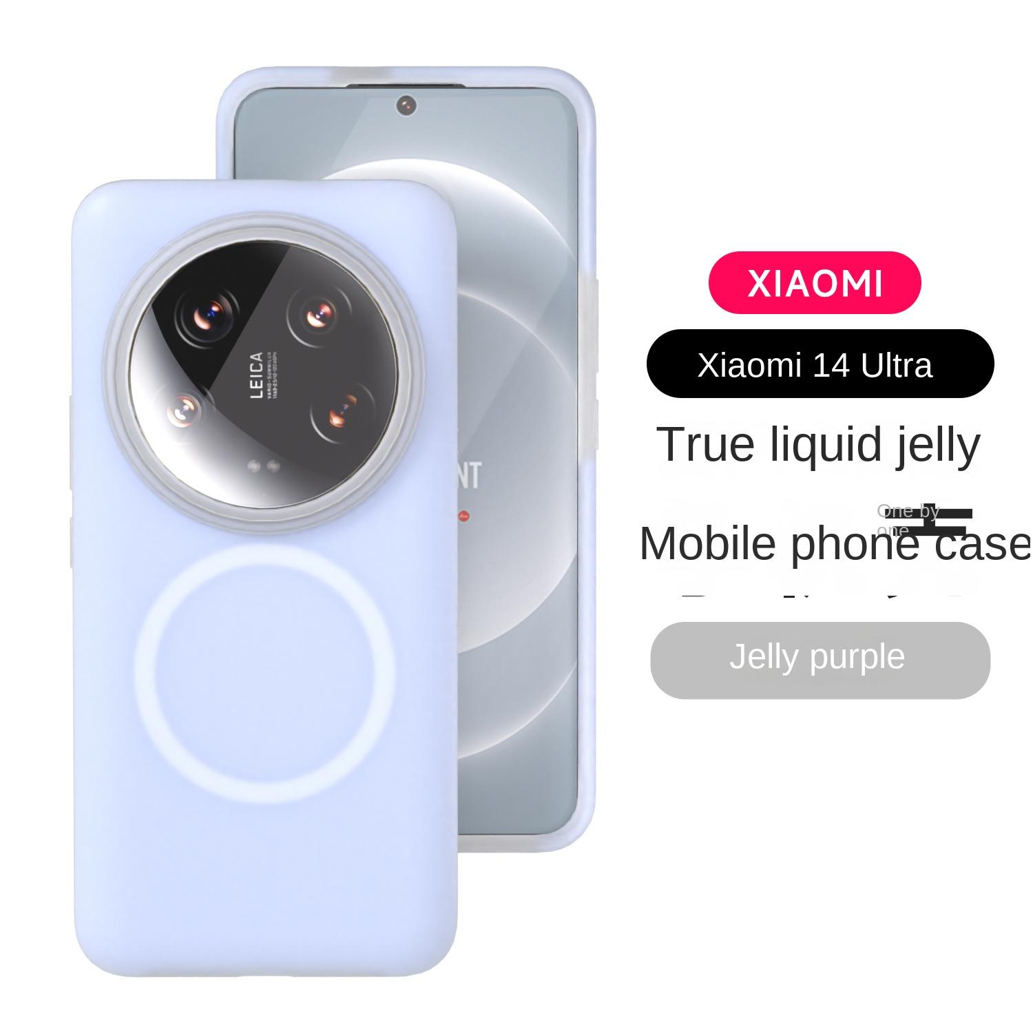 

Чехол для Huawei Honor Magic 7 Pro, мягкий жидкий силикон, MagSafe, беспроводная зарядка, защитная задняя крышка, для Magic 7 6 5 Pro 6lite For Magic 7 светло-фиолетовый