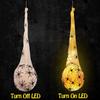 Halloween Hanging Spider Egg Sack with Lights Realistic Spider Haunted House Props Indoor Outdoor Halloween Party Decoration