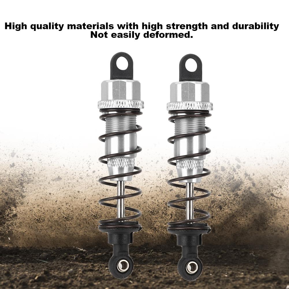 RC Front Shock Damper Fit for WLtoys K949 1 10 Remote Control Off Road Car Upgrade Parts(Silver K949 010S )