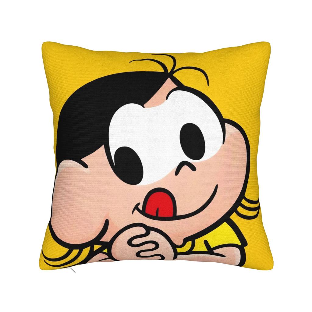 Cute Cartoon Magali Pillow Cover Retro Trendy Pillow Case For Office Car Home Decor Square Cushion Cover Gift Idea