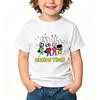 100% Coton Simon Super Lapin Dessin Animé T-shirt Enfant Mignon Garçons Filles Anime Manga Enfants Hauts Sportif Décontracté Col Rond T-shirts Été