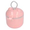 Baby Food Containers Large Pink Safe PP Material Sufficient Capacity Compact Portable Cute Style Powder Dispenser
