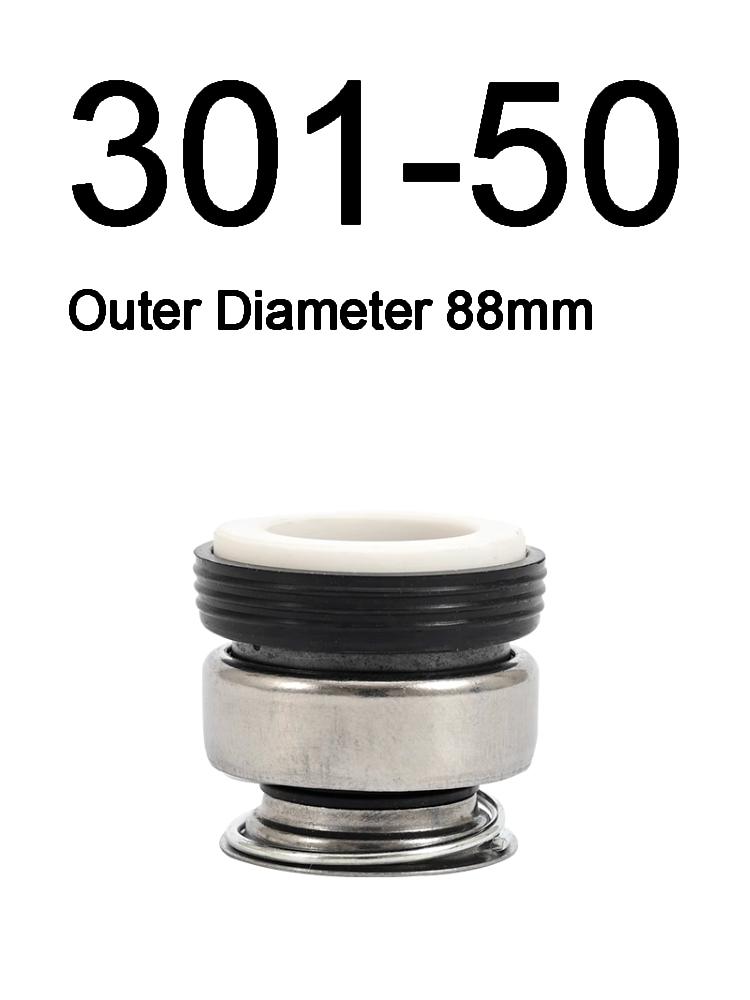 1PC of 301 Series 8 10 12 13 14 15 16 17 18 20 22 24-55mm Single Coil Spring Mechanical Shaft Seal For Circulation Water Pump