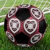 Hartes Football Club Indoor Soccer Ball Colorful Machine Stitched PVC Size 5 Team Training Competition Ready Durable High-Bounce Cool Sports Gift