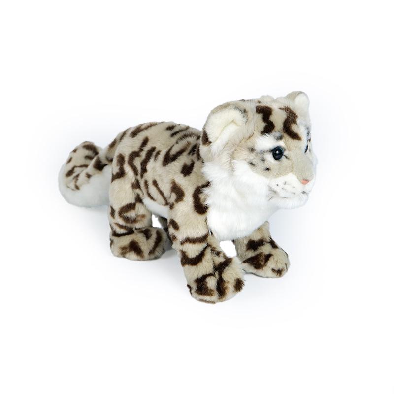 Мультяшная плюшевая игрушка-кукла снежный барс 19 cm