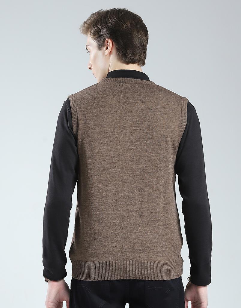 Monte Carlo Men's V Neck Sleeveless Sweater