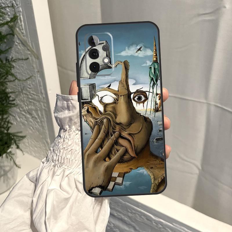 Salvador Dali Painting Case For Samsung Galaxy A15 A35 A55 A54 A34 A14 A13 A23 A33 A53 A52 A32 A12 A56 A36 A16 A17