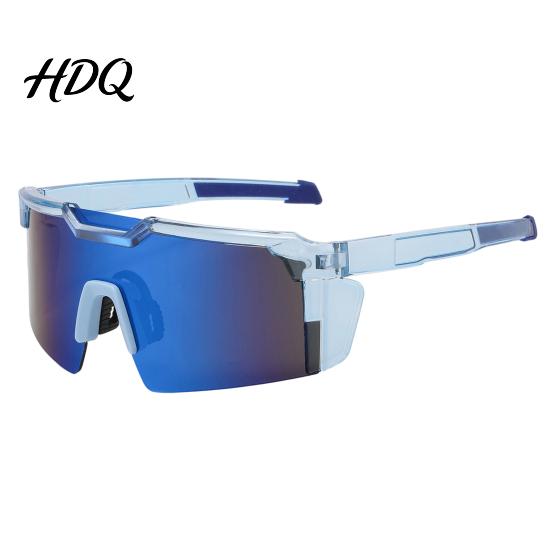Photochromic Lenses Glasses UV Protection Cycling Glasses Polarized Transition Sports Sunglasses Eyewear Windproof Biking Safety for Men Women Wind