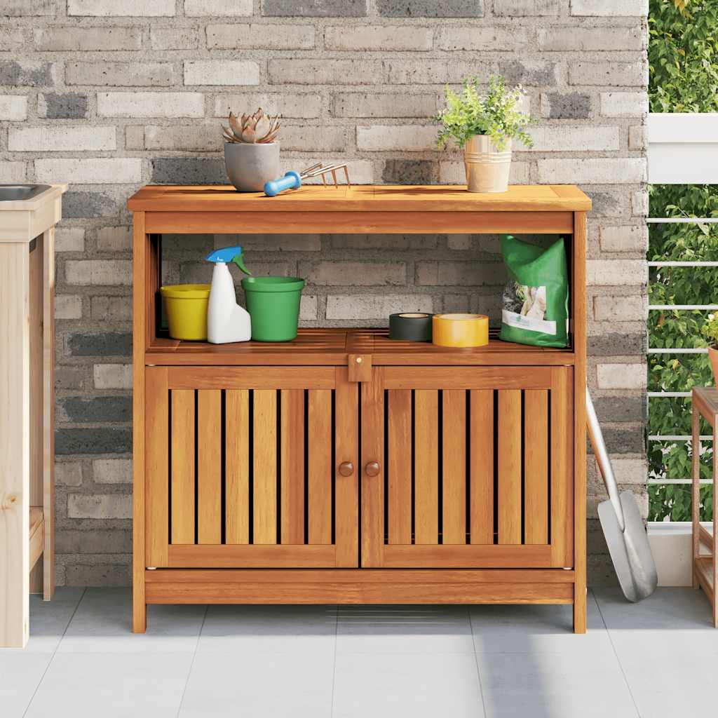 Console Table 80x35x75 cm Solid Acacia Wood