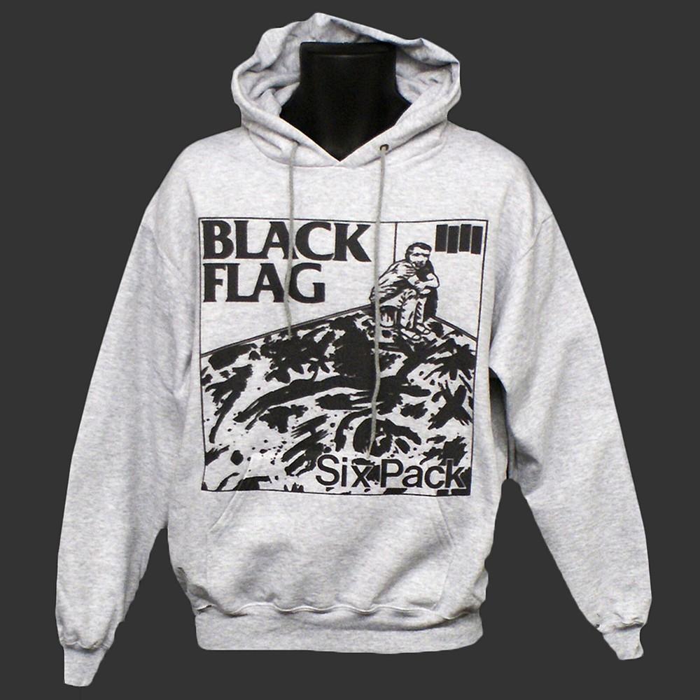 

Hardcore Punk Rock Hoodie Sweatshirt Jumper Unisex Grey S-3XL L