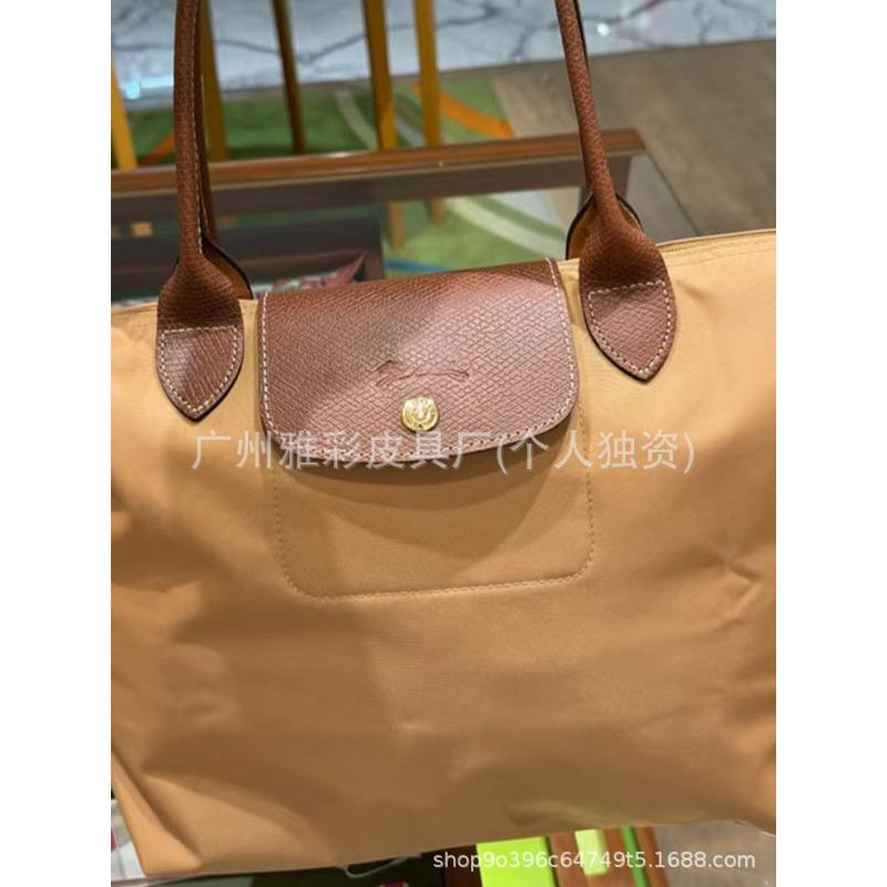 High Quality Dragon Inlaid Bag Week Commemorative Embroidered Dumpling Bag Nylon Handbag Large Capacity Shoulder Tote Bag