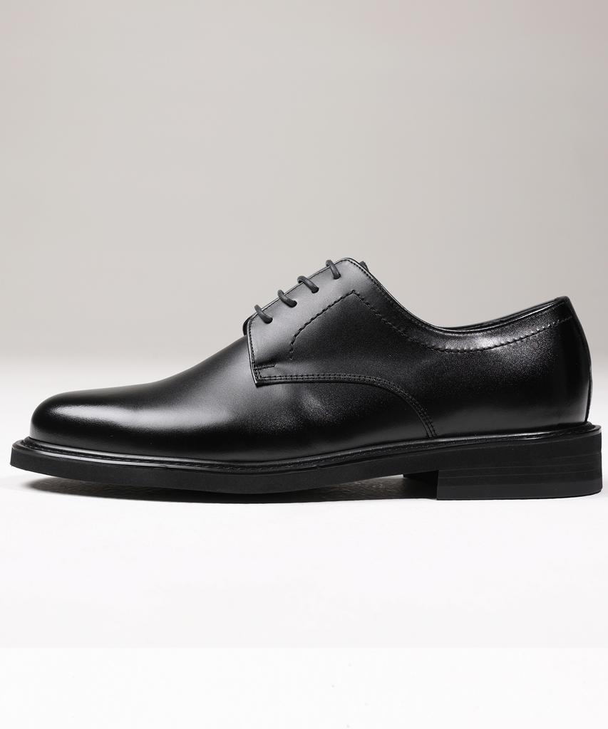 Brenowelt Tony 4-Hole Black Derby Shoes 4810