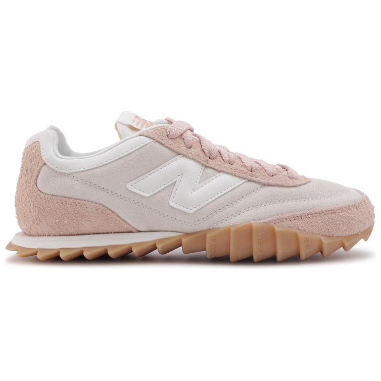New Balance Rc30 Confortáveis Versáteis Casuais de Cano Baixo Estilo de Vida Sapatos Casuais Unissex Rosa Cinza Branco URC30MD