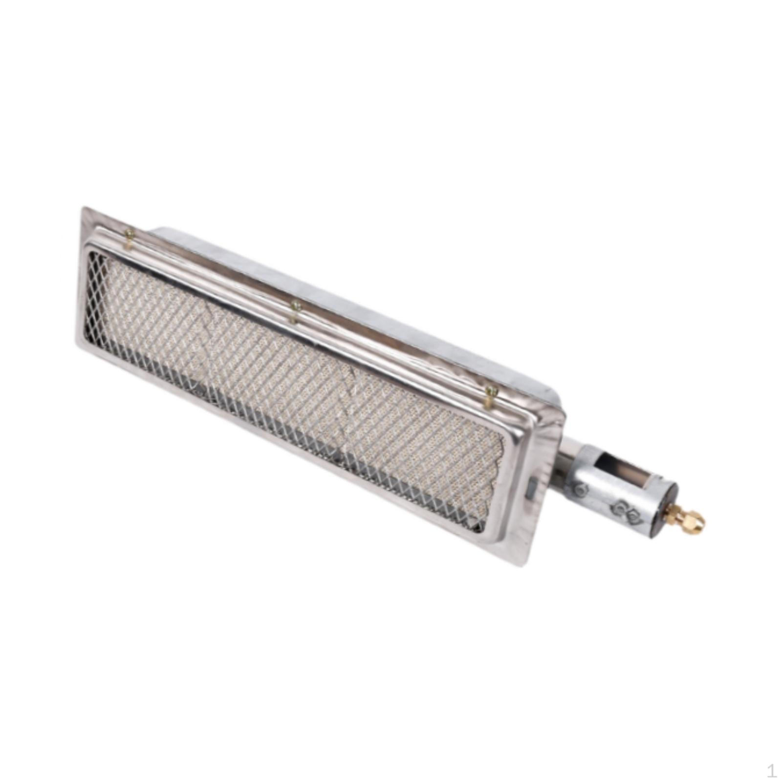 Barbecoa Brooccoat Burner Sarming Searing Простая в использовании профессиональная металлическая газовая горелка для замены 33.5cmx10cm